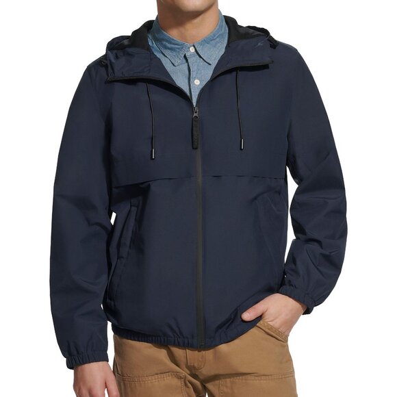 Levi's Men's Lightweight Water Resistant Windbreaker Rain Jacket - Picture 1 of 3